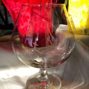 Crystal brandy sniffer